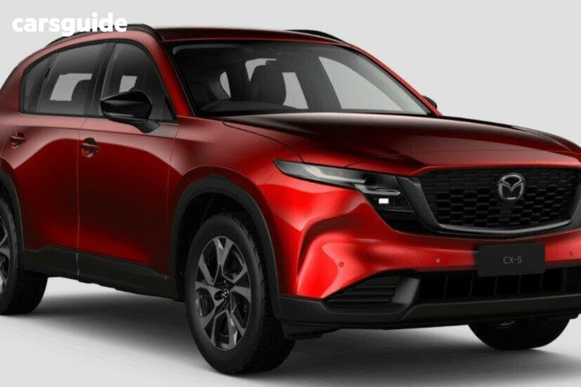 Red 2026 Mazda CX-5 Wagon G25 Touring (Awd)