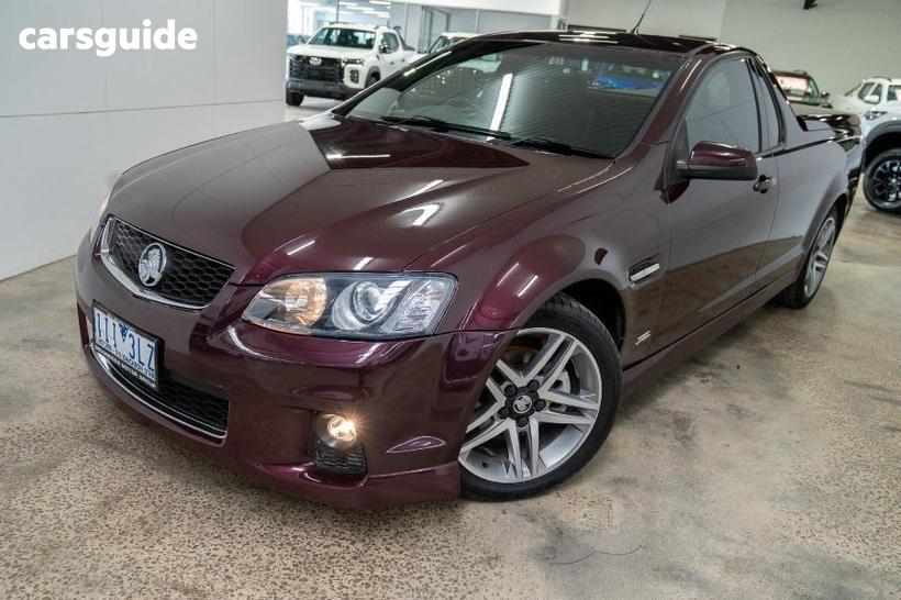 Purple 2013 Holden UTE Utility Sv6