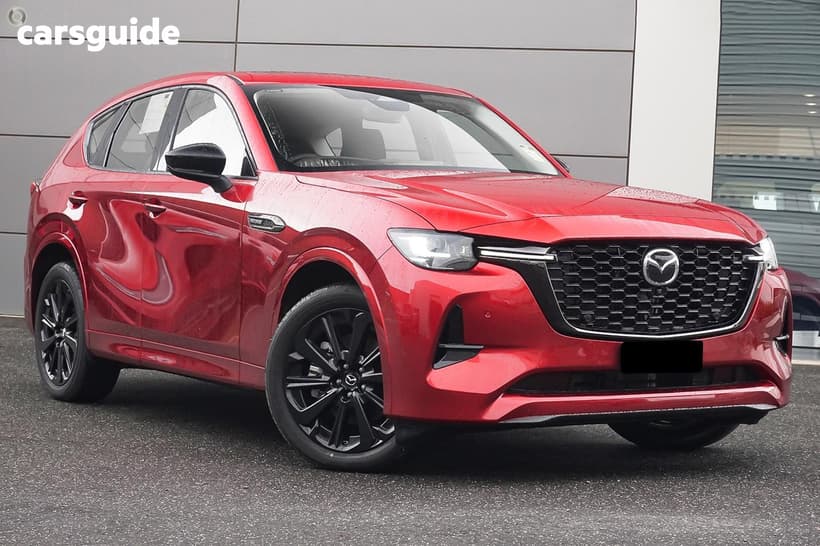 Red 2026 Mazda CX-60 Wagon G40E Gt Hybrid