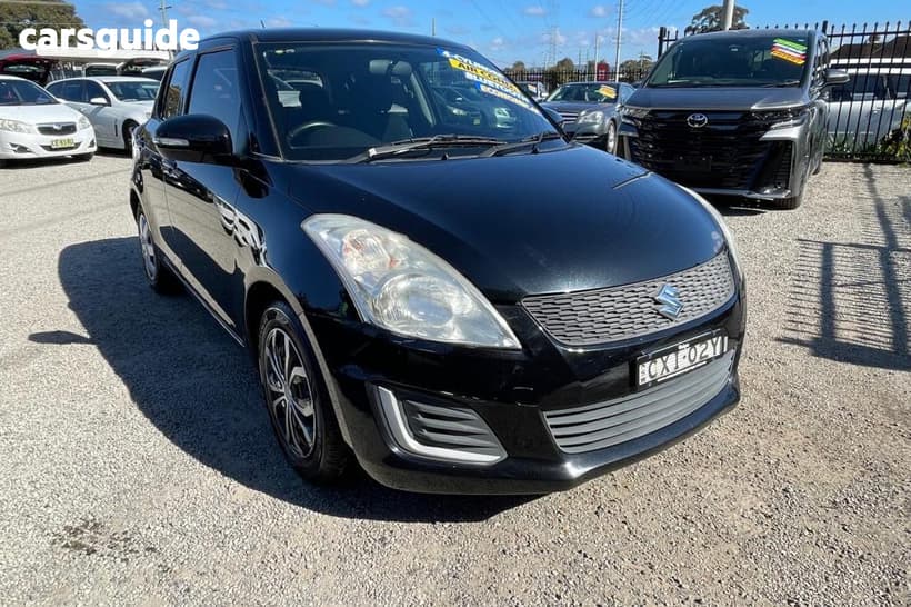 Black 2014 Suzuki Swift Hatchback Gl