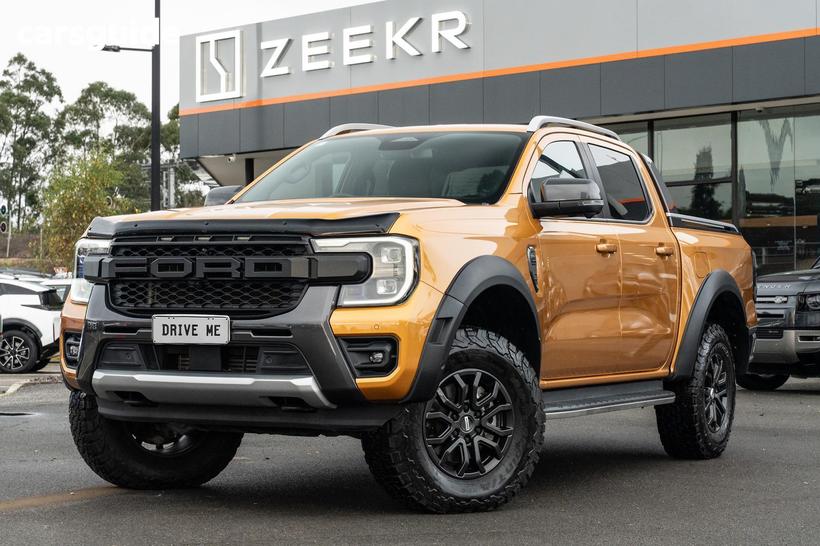 Yellow 2023 Ford Ranger Double Cab Pick Up Wildtrak 2.0 (4X4)