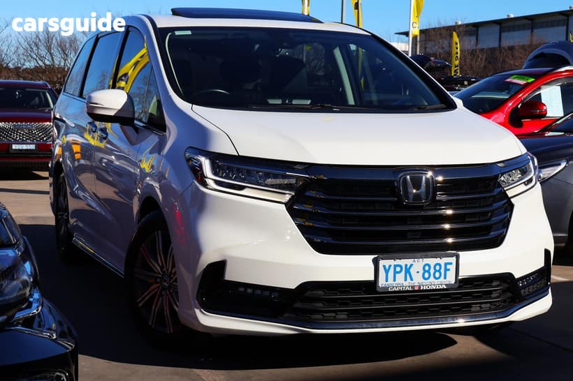 White 2021 Honda Odyssey Wagon Vilx7
