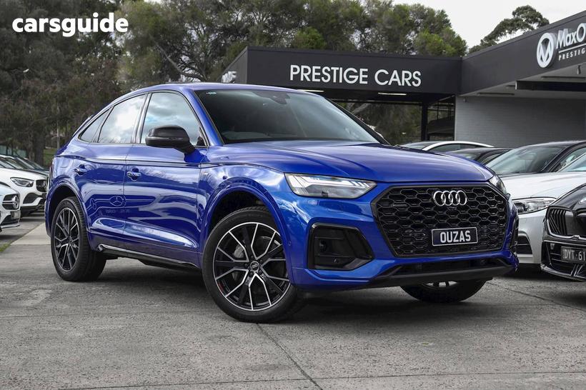 Blue 2023 Audi Q5 Sportback 45 Tfsi Quattro S Line Mhev