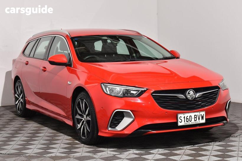 Red 2018 Holden Commodore Sportswagon Rs