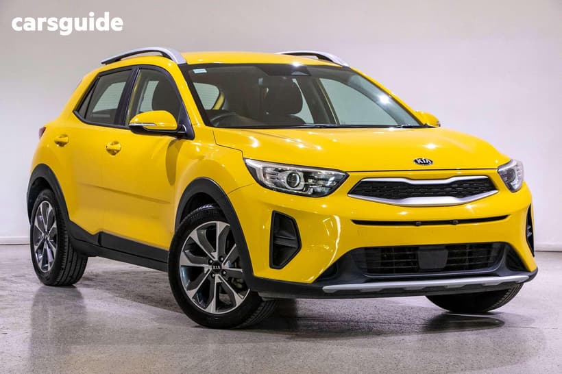 Yellow 2021 Kia Stonic Wagon Sport