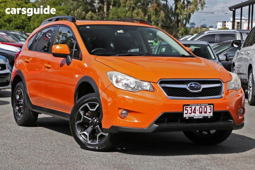 Orange 2014 Subaru XV Wagon 2.0I-L