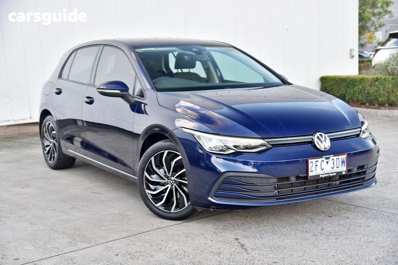 Blue 2021 Volkswagen Golf Hatchback 110Tsi Life