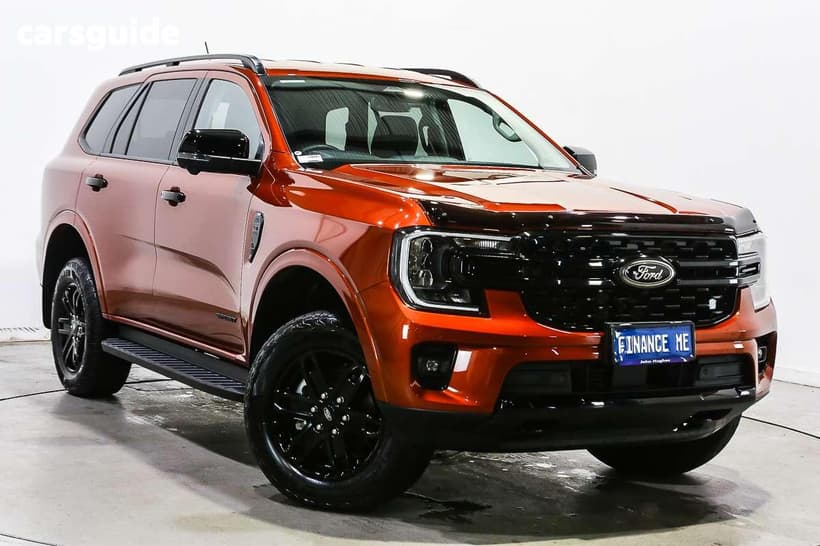 Orange 2023 Ford Everest Wagon Sport (4Wd)