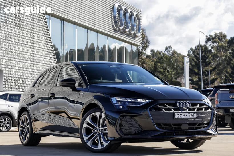 Black 2026 Audi A3 Sportback Tfsi Quattro 150Kw S Line