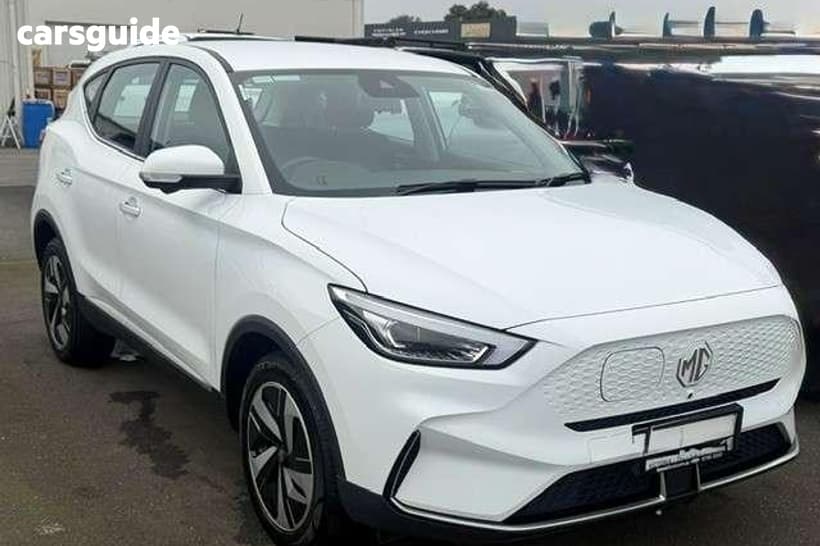 White 2023 MG ZS EV Wagon Excite