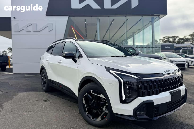 White 2026 Kia Sportage Wagon Gt-Line Hev (Awd)