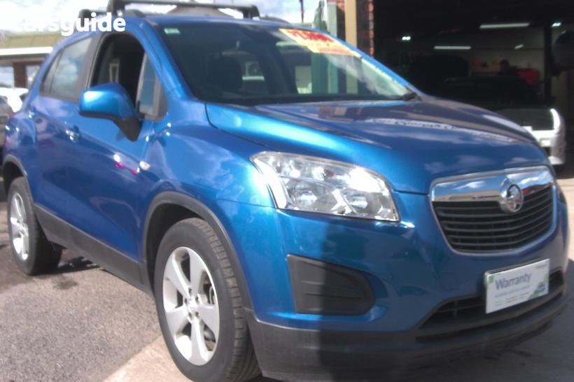 Blue 2016 Holden Trax Wagon Ls Active Pack