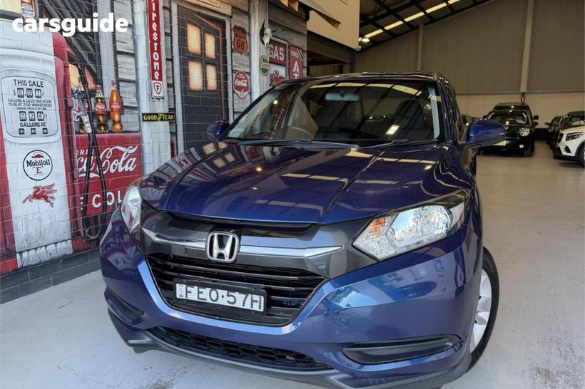 Blue 2017 Honda HR-V Wagon Vti