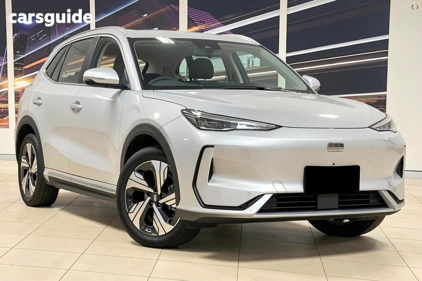 Silver 2026 Geely EX5 Wagon Inspire Extended Range