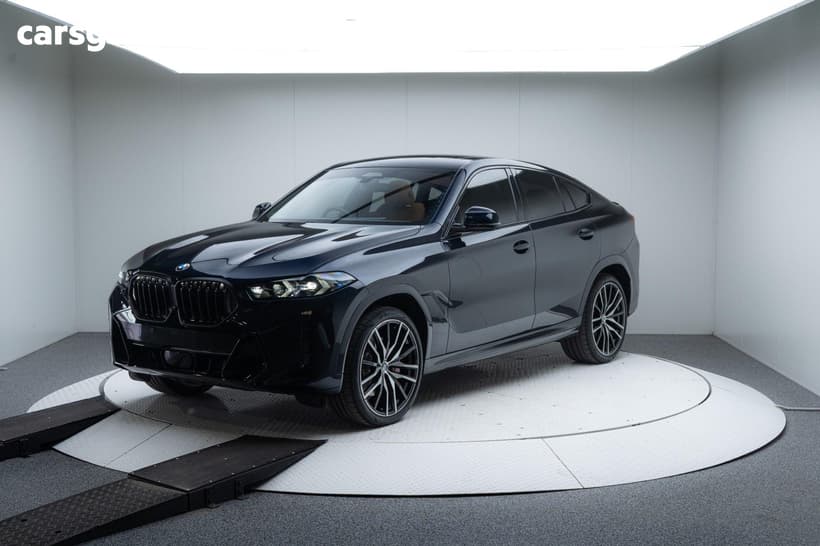 Black 2024 BMW X6 Coupe Xdrive30D M Sport Mhev