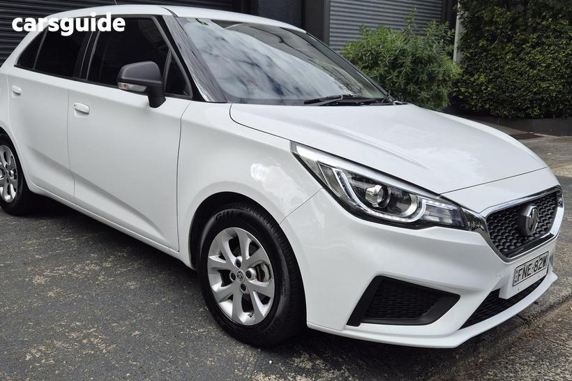 White 2024 MG MG3 Hatchback Excite