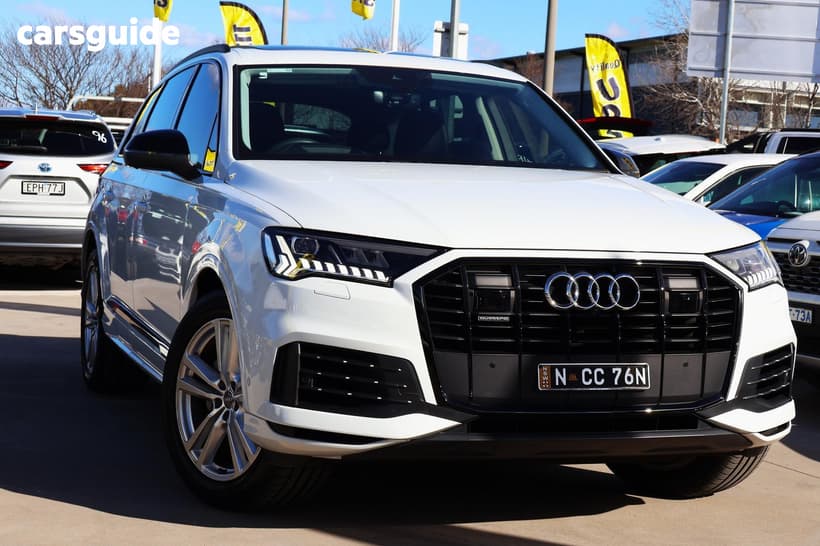 White 2020 Audi Q7 Wagon 50 Tdi Quattro