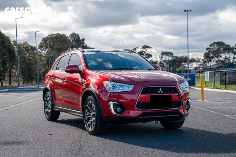 Red 2015 Mitsubishi ASX Wagon Xls (2Wd)