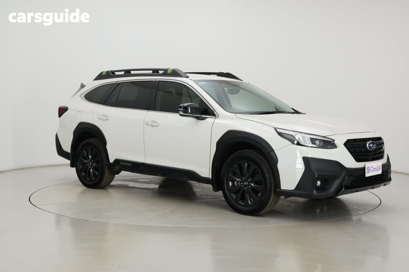 White 2023 Subaru Outback Wagon Awd Sport