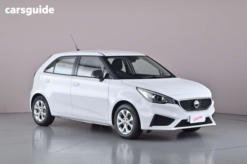 White 2021 MG MG3 Hatchback Core