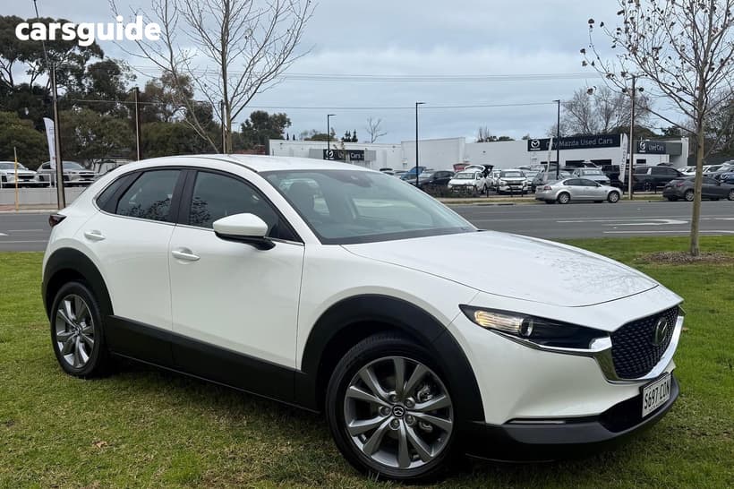 White 2022 Mazda CX-30 Wagon G20 Evolve (Fwd)