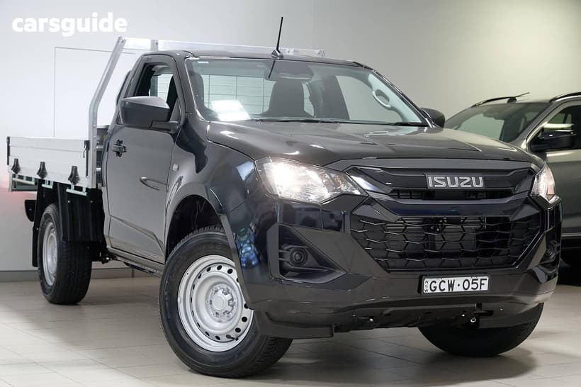 Black 2026 Isuzu D-MAX Cab Chassis Sx (4X2) High-Ride