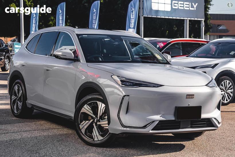 Silver 2026 Geely EX5 Wagon Inspire Extended Range