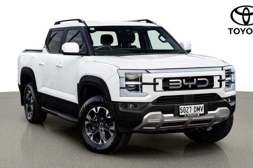 White 2025 BYD Shark 6 Dual Cab Utility Dual Motor Premium