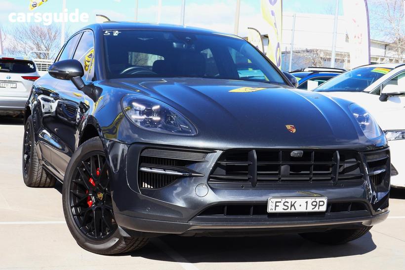 Grey 2020 Porsche Macan Wagon Gts