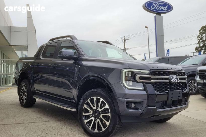 Grey 2026 Ford Ranger Double Cab Pick Up Platinum 3.0 (4X4)