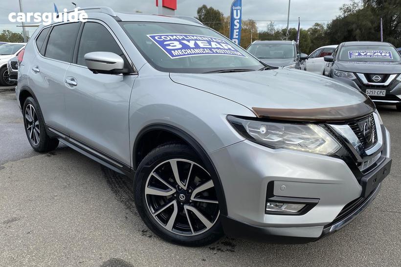 Silver 2017 Nissan X-Trail Wagon Ti (4Wd)