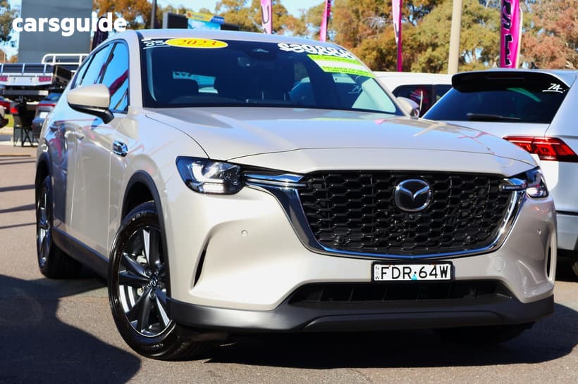 Beige 2023 Mazda CX-60 Wagon P50E Evolve Phev