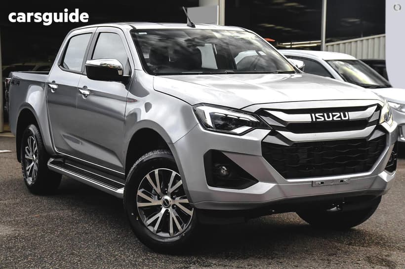 Silver 2026 Isuzu D-MAX Crew Cab Utility Ls-U (4X4)