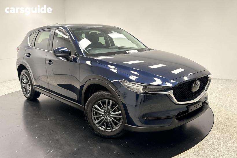 Blue 2021 Mazda CX-5 Wagon Maxx Sport (Fwd)