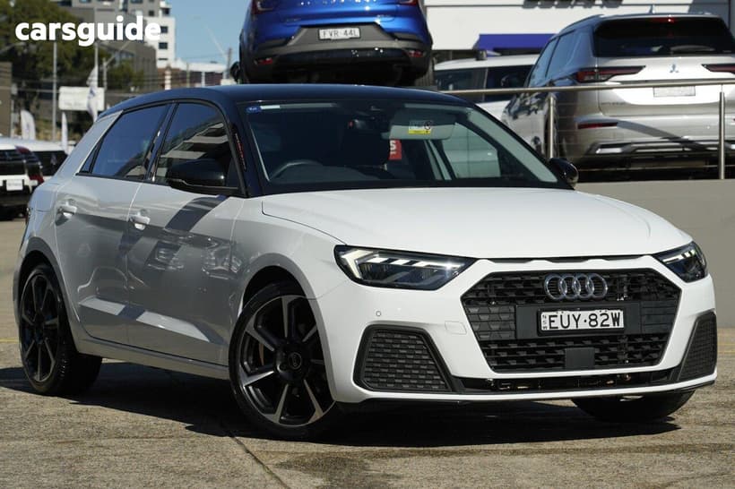 White 2022 Audi A1 Sportback 35 Tfsi
