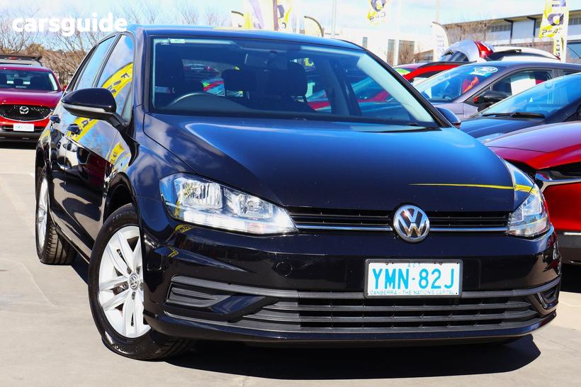 Black 2018 Volkswagen Golf Hatchback 110 Tsi