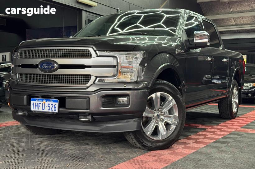 Silver 2019 Ford F-150 Ute Tray PLATINUM SUPERCREW 4DR AUTO 10SP 4X4, 5.0I