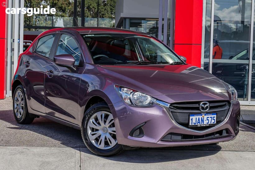 Purple 2016 Mazda 2 Hatchback Neo