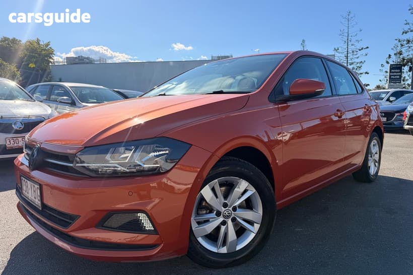 Orange 2018 Volkswagen Polo Hatchback 85Tsi Comfortline