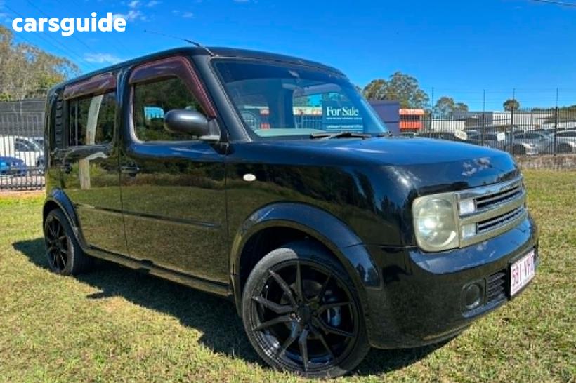 Black 2014 Nissan Cube Commercial