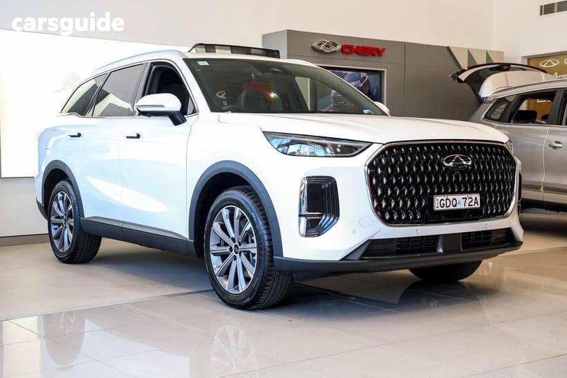 White 2026 Chery Tiggo 9 Wagon Csh Elite Fwd