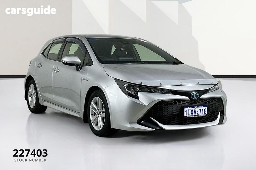 Silver 2019 Toyota Corolla Hatchback Ascent Sport (Hybrid)