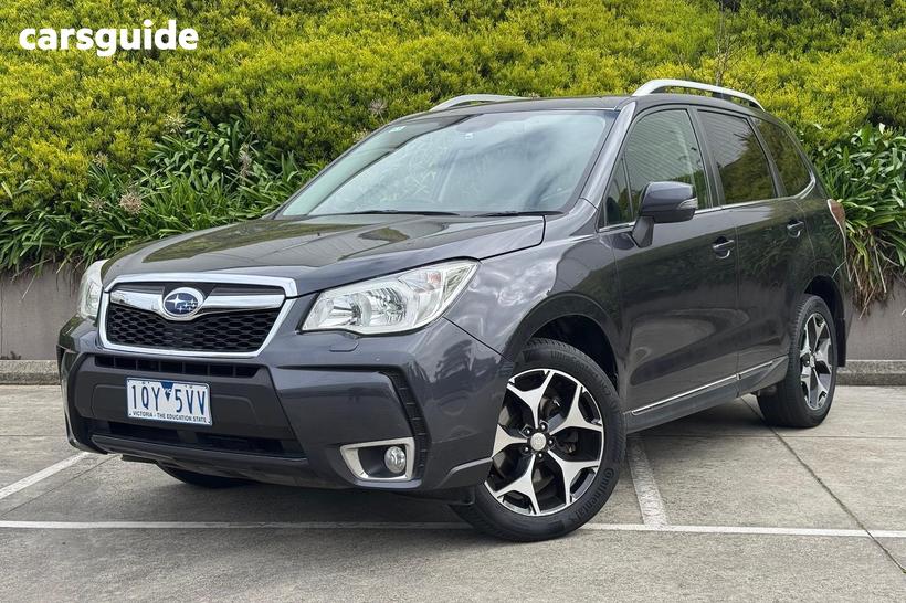 Grey 2013 Subaru Forester Wagon 2.0Xt Premium