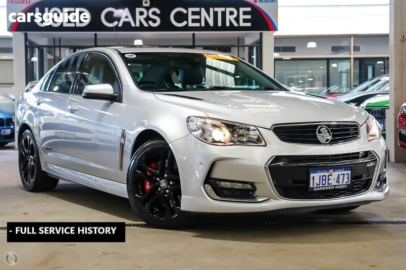Silver 2016 Holden Commodore Sedan Ss-V Redline
