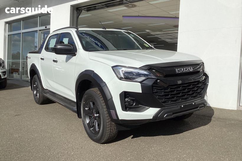 White 2026 Isuzu D-MAX Crew Cab Utility X-Terrain (4X4)
