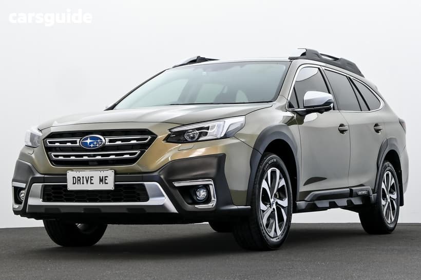 Green 2021 Subaru Outback Wagon Awd Touring