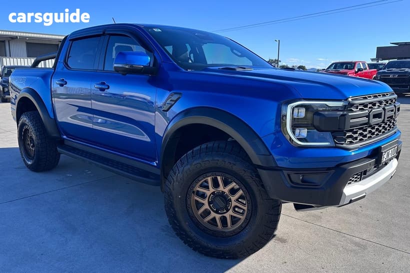 Blue 2023 Ford Ranger Double Cab Pick Up Raptor 3.0 (4X4)