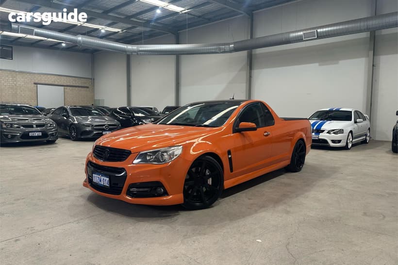 Orange 2013 Holden UTE Utility Ss-V Redline