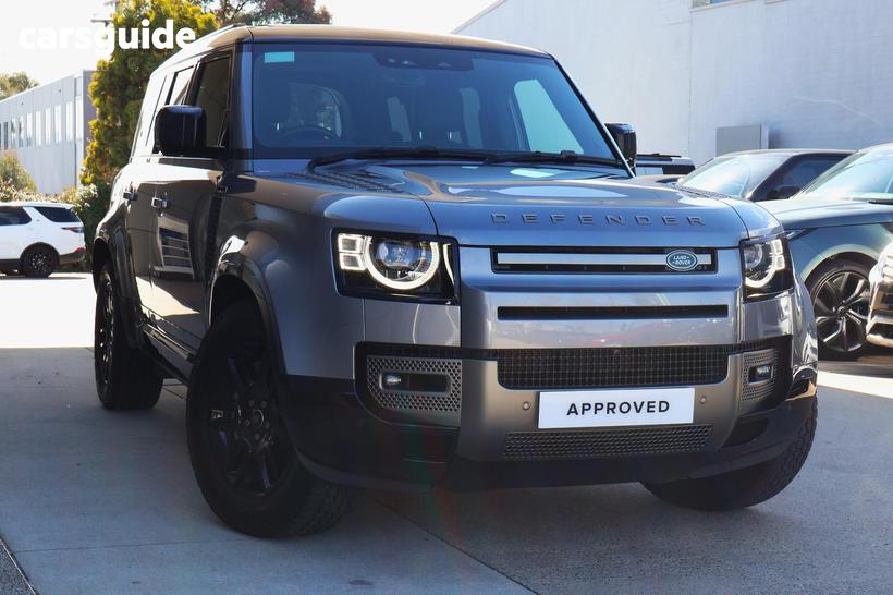 Grey 2024 Land Rover Defender Wagon 110 D300 X-Dynamic Hse (220Kw)