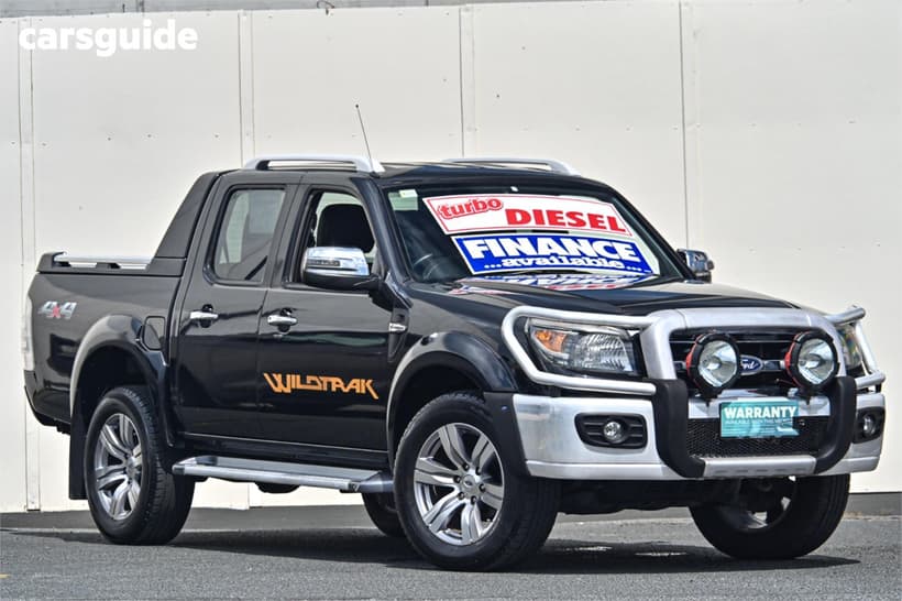 Black 2011 Ford Ranger Dual Cab Pick-up Wildtrak (4X4)
